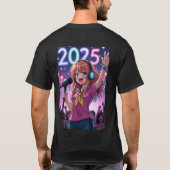 アニメ・ドリームス2025 Tシャツ (裏面)