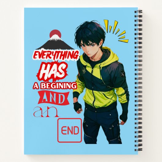 アニメ ノートブック (裏面)