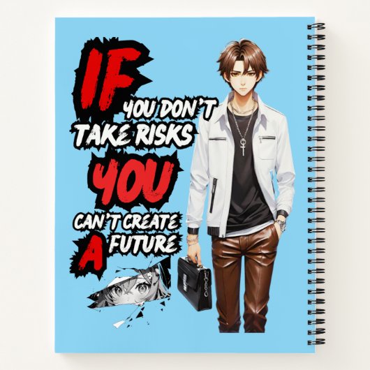 アニメ ノートブック (裏面)