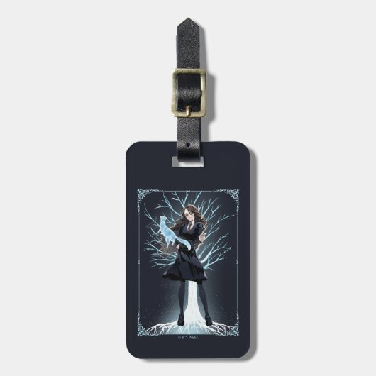 アニメ・ハーマイオニー・グレンジャー・オッターパトロナス ラゲッジタグ (正面縦)