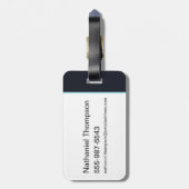 アニメ・ハーマイオニー・グレンジャー・オッターパトロナス ラゲッジタグ (裏面縦)