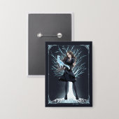 アニメ・ハーマイオニー・グレンジャー・オッターパトロナス 缶バッジ (正面/裏面)