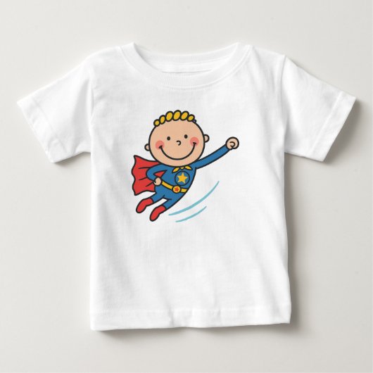 アニメ ヒーロー少年 フライト キッズ Tシャツ (正面)