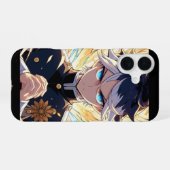 アニメ・ビッグオーラ少年 iPhone 16ケース (裏面横)