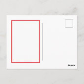 アニメ フラミンゴ ありがとうございます ポストカード (裏面)