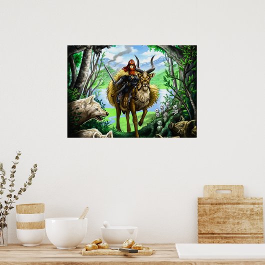 アニメ ポスター (キッチン)