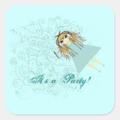 アニメ・マジカル日誕生会 スクエアシール (正面)