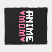 アニメ・ママアニメ・マザー フリースブランケット (正面(横))