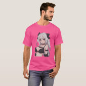 アニメ・マンガ・かわいいファミリーの世界 Tシャツ (正面フル)