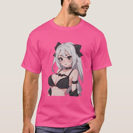 アニメ・マンガ・かわいいファミリーの世界 Tシャツ (正面)