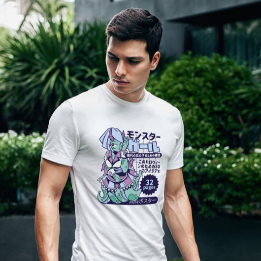 アニメ・モンスターガール Tシャツ