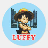 アニメ ラウンドシール (正面)