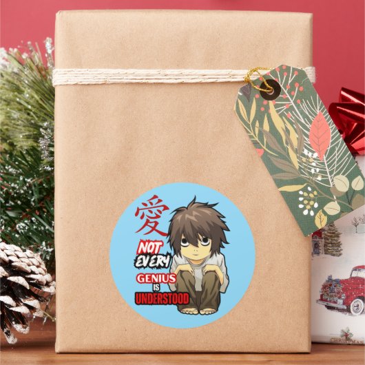 アニメ ラウンドシール (クリスマス)