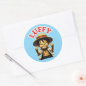 アニメ ラウンドシール (封筒)