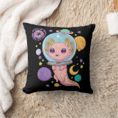 アニメ・ラーメンが大好きで、日本アニメGiをスケッチしている人 クッション (ブランケット)