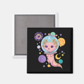 アニメ・ラーメンが大好きで、日本アニメGiをスケッチしている人 マグネット (正面/裏面)