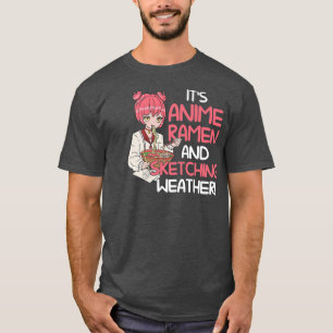 アニメ・ラーメンとスケッチ・アニメ・マーチ376 Tシャツ