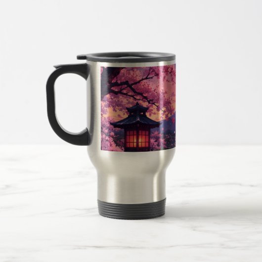 アニメ 桜 コーヒーマグ トラベルマグ (左)