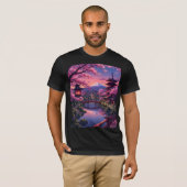 アニメ 桜 Tシャツ (正面フル)
