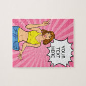 アニメ，漫画，カスタマイズ ジグソーパズル (横)