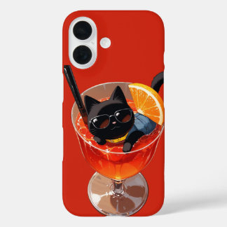 アニメ 黒猫 iPhone 16ケース
