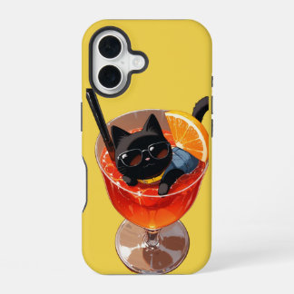 アニメ 黒猫 iPhone 16ケース
