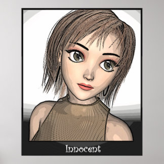 アニメ： (Innocent)プリント ポスター