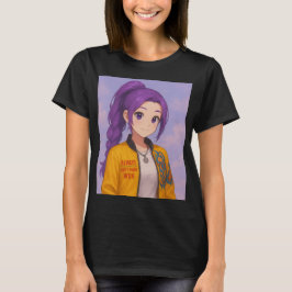 アニメ K-Pop アイドル グループ | オリジナル 漫画風 ポップ  Tシャツ
