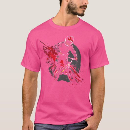 アニメBmxライダー Tシャツ (正面)