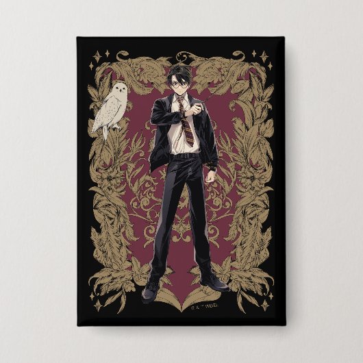 アニメHARRY POTTER™フレ華美ーム 缶バッジ (正面)