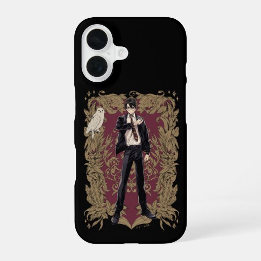 アニメHARRY POTTER™フレ華美ーム iPhone 16ケース (裏面)