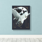 アニメHARRY POTTER™ Flight with Buckbeak キャンバスプリント (インサイチュ (ウッドフロア))