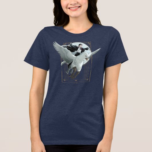 アニメHARRY POTTER™ Flight with Buckbeak トライブレンドＴシャツ (正面)