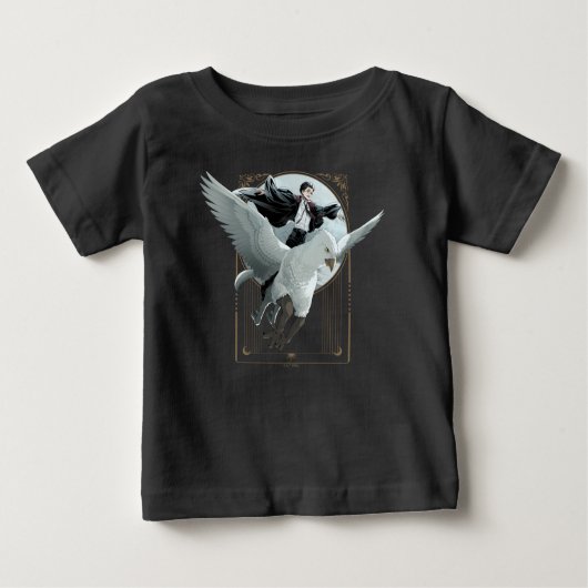 アニメHARRY POTTER™ Flight with Buckbeak ベビーTシャツ (正面)