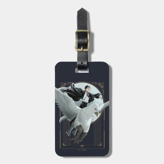 アニメHARRY POTTER™ Flight with Buckbeak ラゲッジタグ (正面縦)