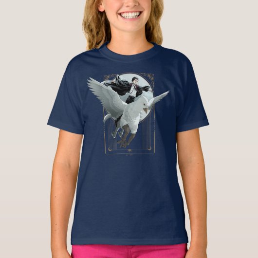 アニメHARRY POTTER™ Flight with Buckbeak Tシャツ (正面)