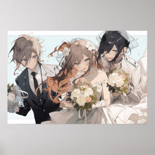 アニメMFMポリアマ結婚ラス ポスター