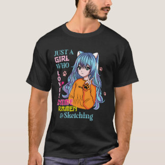 アニメRaが大好きでスケッチが大好きな人たち Tシャツ