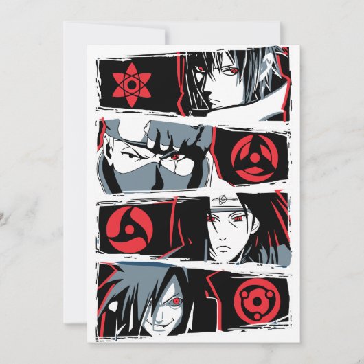 アニメTシャツのデザイン 招待状 (正面)