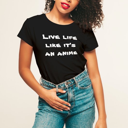 アニメTシャツみたいな生活 Tシャツ