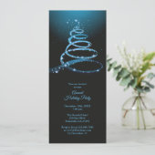 アニュアルホリデーパーティクリスマス招待状 招待状 (スタンド正面)