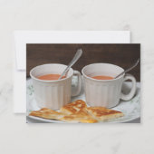 アニュアル グリルチーズ トマトスープ ランチョン招待 招待状 (正面)