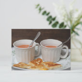 アニュアル グリルチーズ トマトスープ ランチョン招待 招待状 (スタンド正面)