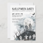 アニュアル・コスチューム・ハロウィン・パーティー 招待状 (正面)