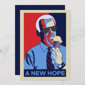 アニューホープジョーバイデン氏アイスクリームイラストレーション シーズンカード (正面/裏面)