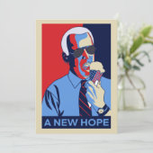 アニューホープジョーバイデン氏アイスクリームイラストレーション シーズンカード (スタンド正面)