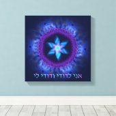 アニルドディヴドディリ キャンバスプリント (インサイチュ (ウッドフロア))