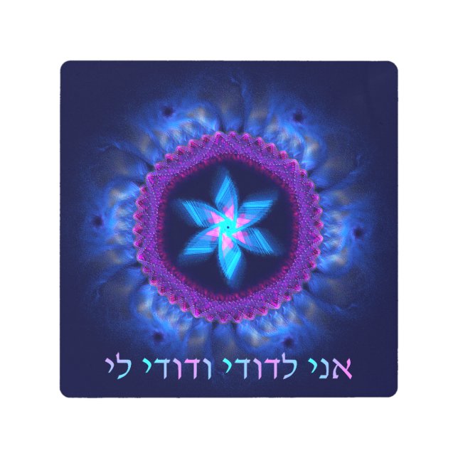 アニルドディヴドディリ メタルプリント (正面)