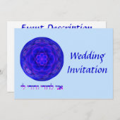アニルドディ…ウェディング 招待状 (正面/裏面)