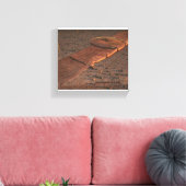 アニンナキ戻り翼ディスク キャンバスプリント (インサイチュ (リビング))